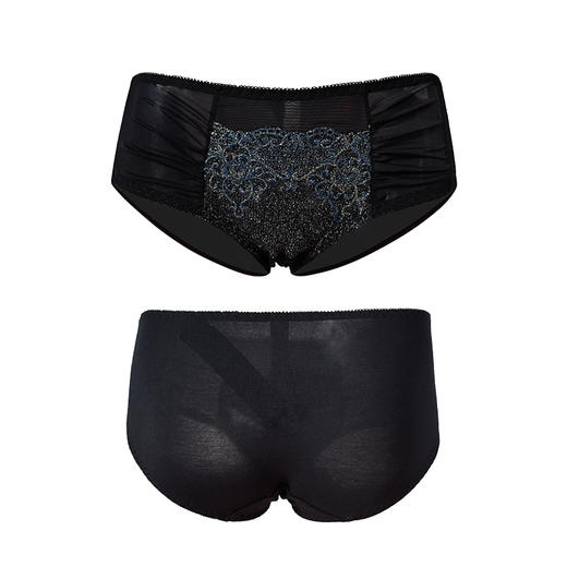 皇家丽美莫代尔女士内裤女蕾丝纯棉裆中腰轻薄舒适透气三角短裤女K102-K1 商品图5