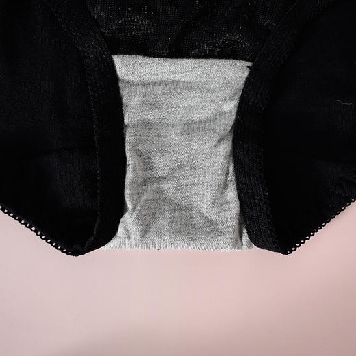 皇家丽美莫代尔女士内裤女蕾丝纯棉裆中腰轻薄舒适透气三角短裤女K102-K1 商品图4