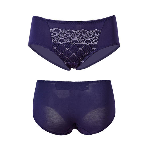 【45元9条，数量拍9】抗菌抑菌轻薄舒适无痕性感蕾丝女士内裤K107-K1 商品图4