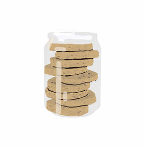 海苔布列塔尼酥饼（罐装）