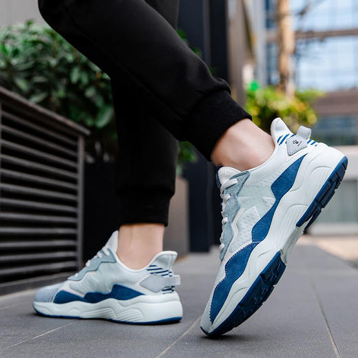 卡尔美情侣休闲鞋男春夏新款飞织透气运动鞋女百搭复古 商品图0