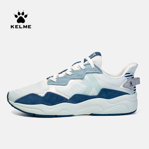 卡尔美情侣休闲鞋男春夏新款飞织透气运动鞋女百搭复古 商品图4