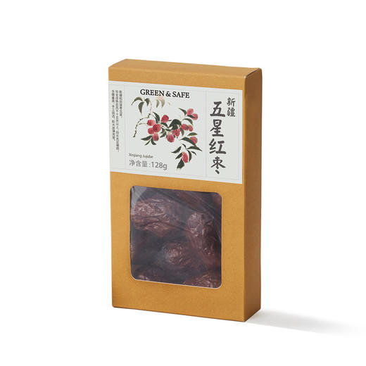 新疆五星红枣 Xinjiang  Jujube (128g) 商品图0