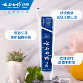 KJ 云南白药牙膏留兰香型 120g