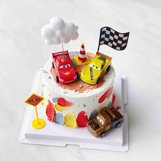 汽车总动员 · 童趣奶油蛋糕 商品图2