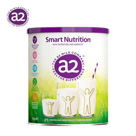 A2 紫聪聪儿童成长营养奶粉750g 商品图0