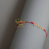 SpoiledBrat Jewelry字母 Love红绳手链 商品缩略图3