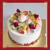祝寿款 仙桃贺寿 · 奶油蛋糕（装饰水果随机，按季节调整） 商品缩略图0