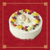 祝寿款 仙桃贺寿 · 奶油蛋糕（装饰水果随机，按季节调整） 商品缩略图1