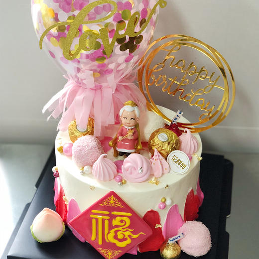 祝寿款 阖家之福 · 奶油蛋糕 商品图1