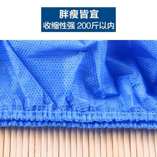 37g一次性短裤 加厚桑拿短裤洗浴足浴按摩美容院油压男平角蓝色内裤 商品图4