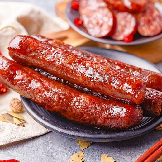 【土家熏腊肠/腊肉/腊五花】烟熏腊肠/腊肉/腊五花 鲜香麻辣500g 商品图2