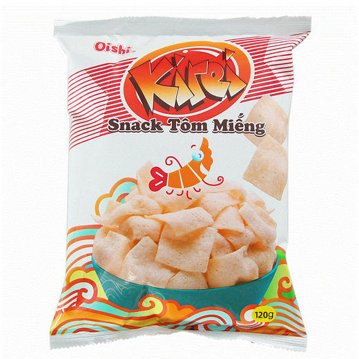 【福利购】120g上好佳鲜味虾片  香味浓郁 口感酥脆 商品图0