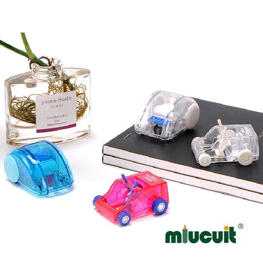 日本midori 桌面迷你除尘清洁小车铅笔橡皮屑清理器碎纸屑洁尘器儿童创意文具桌面清洁玩具 商品图0