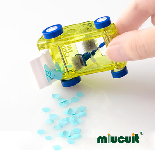 日本midori 桌面迷你除尘清洁小车铅笔橡皮屑清理器碎纸屑洁尘器儿童创意文具桌面清洁玩具 商品图3