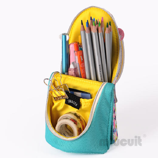 日本SONiC索尼克新款大容量SMA·STA直立式获奖笔袋磁性贴合站立置物袋 商品图3