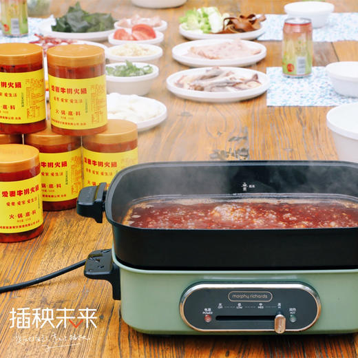 现货|爱妻牛排牛油火锅底料500g*2罐 麻辣鲜香 正宗成都火锅底料[福利品] 商品图3