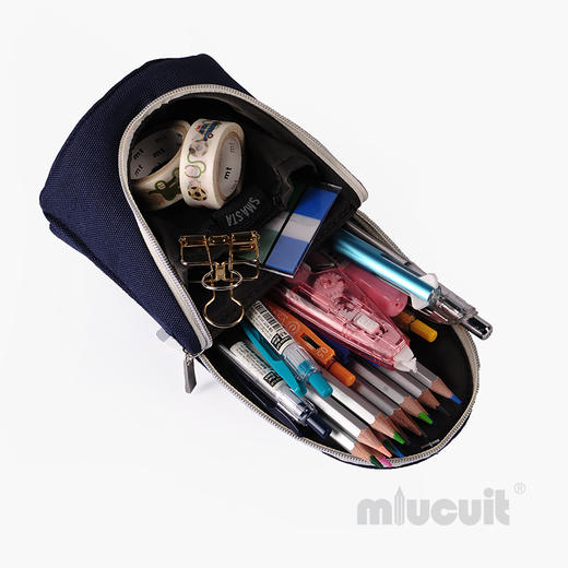 日本SONiC索尼克新款大容量SMA·STA直立式获奖笔袋磁性贴合站立置物袋 商品图4