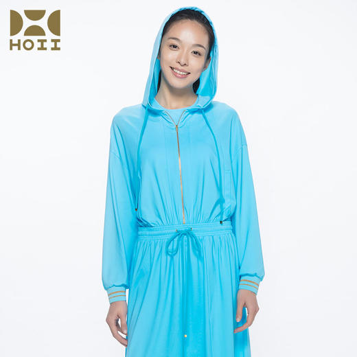 【亏本清仓】HOII后益 连帽抽绳长版帽衫[D类] 商品图4