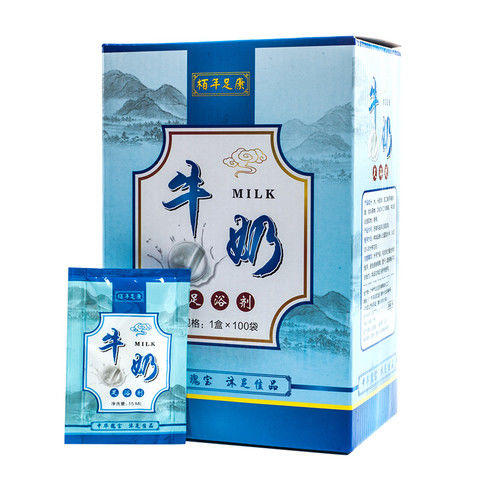 牛奶泡脚足浴包香醋液滋润嫩肤泡脚液艾草生姜足疗药柏年足康袋装 商品图4