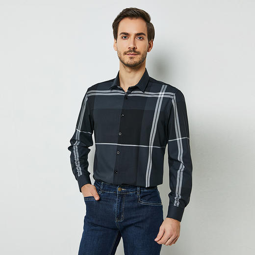 YvesFigarau伊夫·费嘉罗912370休闲长袖衬衫 商品图3