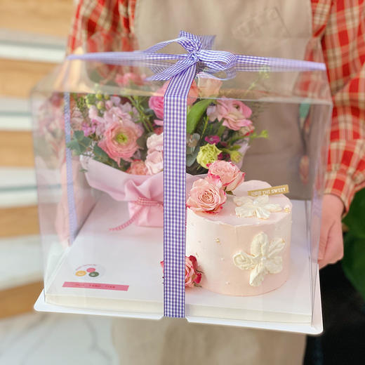 花漾年华  粉色系 · 奶油蛋糕礼盒 商品图2