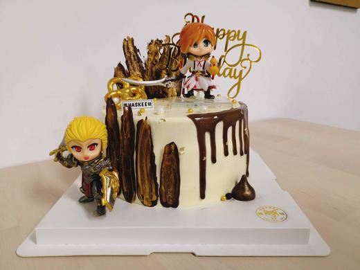 男神爸爸定制款 生日奶油蛋糕 同城配送 商品图3