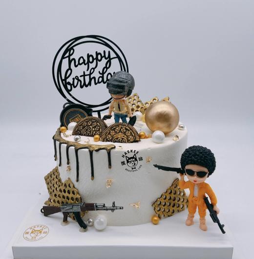 男神爸爸定制款 生日奶油蛋糕 同城配送 商品图12