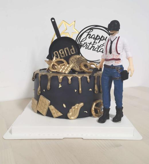 男神爸爸定制款 生日奶油蛋糕 同城配送 商品图9