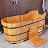泡澡桶 成人木桶 浴桶浴缸 养生馆 桑拿泡澡 香柏木 沐浴桶 商品缩略图3
