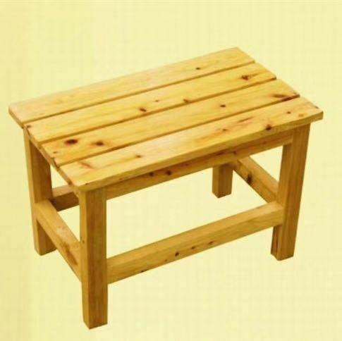 浴室凳 泡澡换鞋凳 防腐防水 香柏木长凳 商品图2