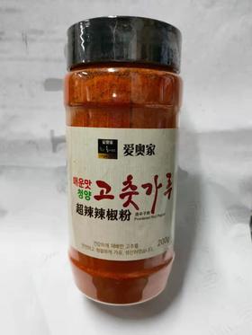 爱奥家超辣辣椒粉올가푸드매우매운고춧가루200g