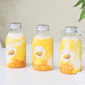 芒果牛乳丨熬制芒果酱