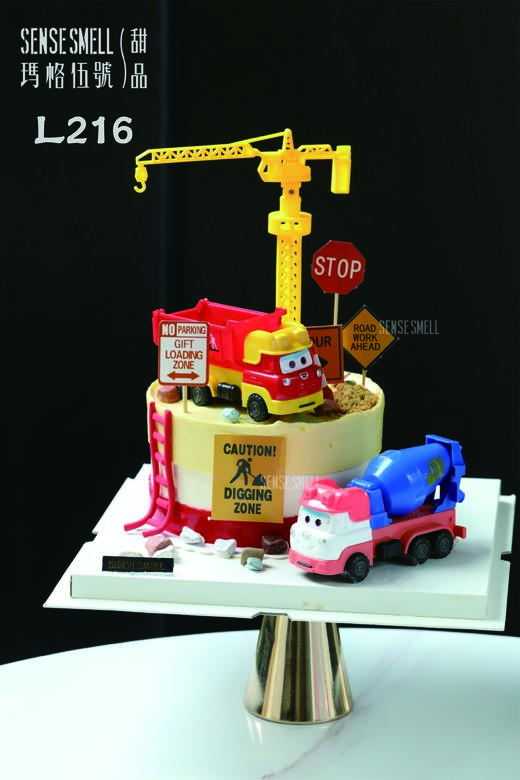 L216大吊车（两款玩具车颜色随机，介意勿拍！） 商品图0