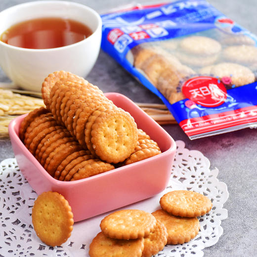 日本野村小圆饼干120g/058595 海盐味咸甜交融层层酥脆 商品图1
