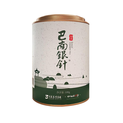 【巴南银针雨水100g】2026新茶/绿茶/精致罐装 商品图1