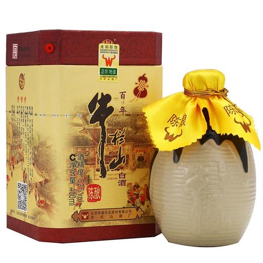 【牛栏山】52度浓香型 百年陈酿 三牛 400ml 商品图0