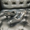 LFGJ 6611 网纱铆钉尖头细跟单鞋女 商品缩略图3