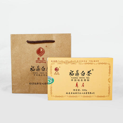 福鼎白茶砖2010年寿眉500g 商品图4