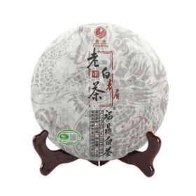 龙印·老白茶饼2010年寿眉357g  成箱规格：4提共28饼