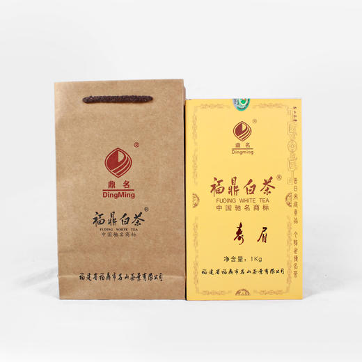 福鼎白茶砖2010年寿眉1kg 商品图4