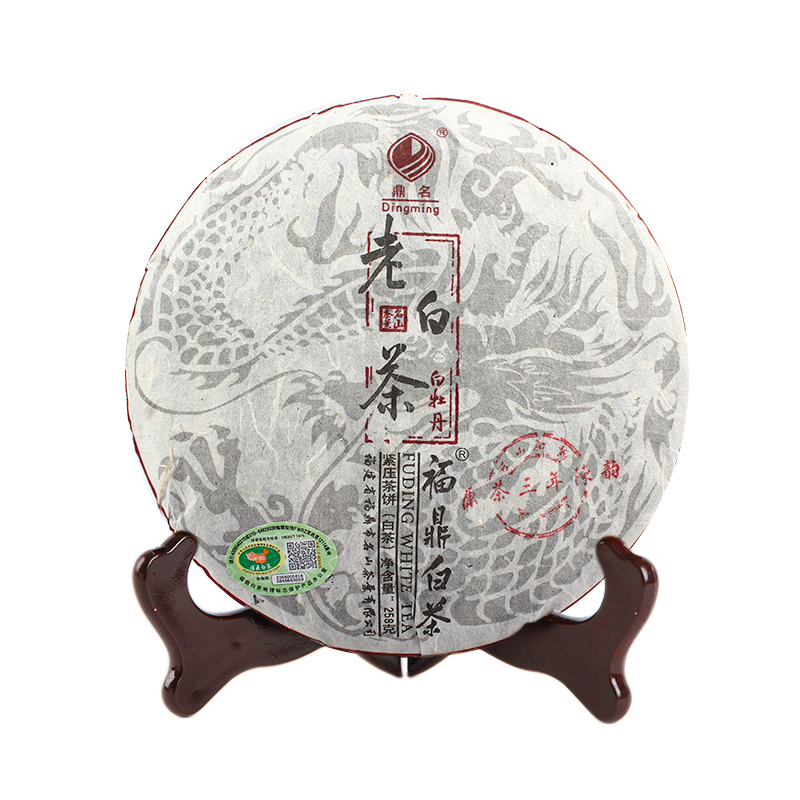 龙印·老白茶饼2010年白牡丹258g   成箱规格：6提共42饼