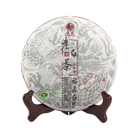 龙印·老白茶饼2010年白牡丹258g   成箱规格：6提共42饼 商品图0
