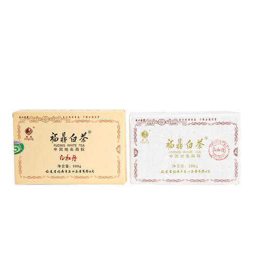 福鼎白茶砖2010年白牡丹500g 商品图0