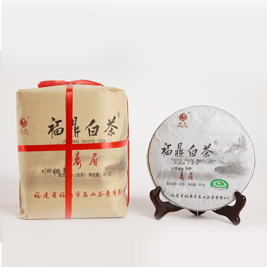 太姥山韵·福鼎白茶饼2012年寿眉357g  成箱规格：4提共28饼 商品图4