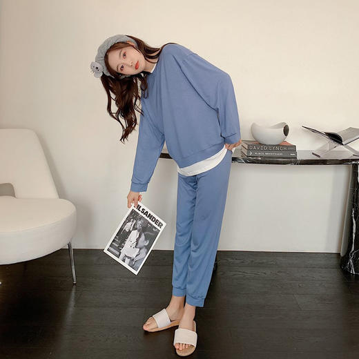 【80-120斤】皇家丽美假两件棉质家居服套装JJT0932【秒杀产品，非质量问题不退不换】 商品图5