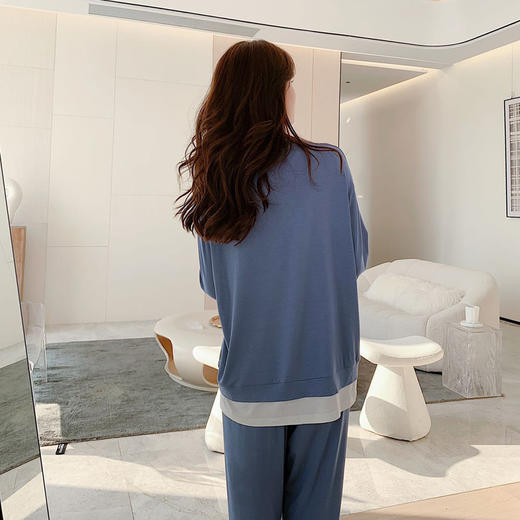 【80-120斤】皇家丽美假两件棉质家居服套装JJT0932【秒杀产品，非质量问题不退不换】 商品图6