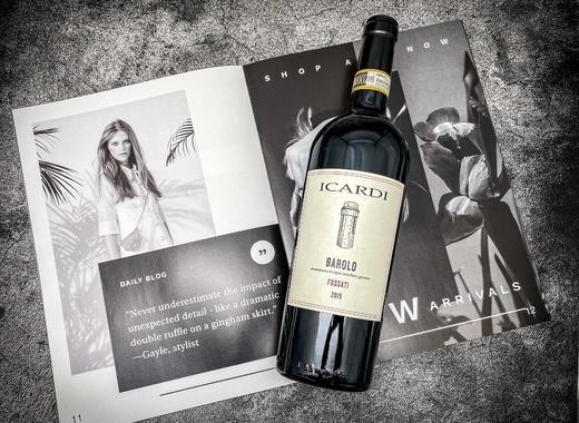 意卡迪福地园巴罗洛干红葡萄酒 商品图0