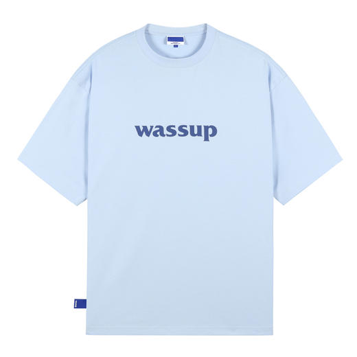 WASSUP基础logo短袖T恤 商品图13