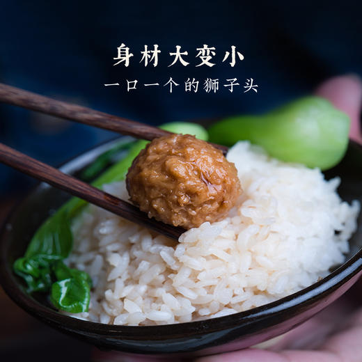 [屁侠推荐] 老饭骨专享  小小狮子头 肉丁配藕丁 兼得脆与糯 能吃到剁出来的肉粒  商品图4